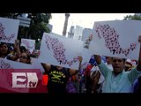 Marcha en el DF por desaparición de normalistas en Iguala  / Excélsior Informa
