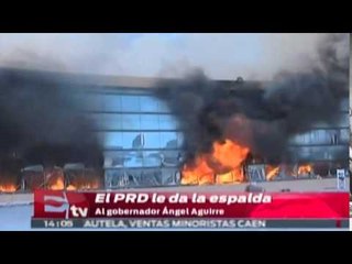 PRD da la espalda al gobernador Ángel Aguirre / Titulares de la tarde