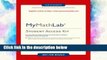 F.R.E.E [D.O.W.N.L.O.A.D] MyLab Math -- Custom Valuepack Access Card by Pearson Education
