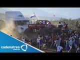 Monster Truck en Chihuahua deja un saldo de 13 personas en terapia intensiva