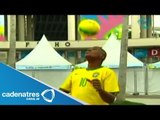 Marcio Pereira y Daniel Vargas, grandes imitadores de Pelé y Maradona