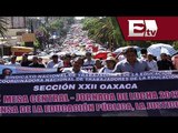 La Sección 22 de la CNTE saqueo oficinas de la Sección 59 en Oaxaca/ Mariana y Kimberly