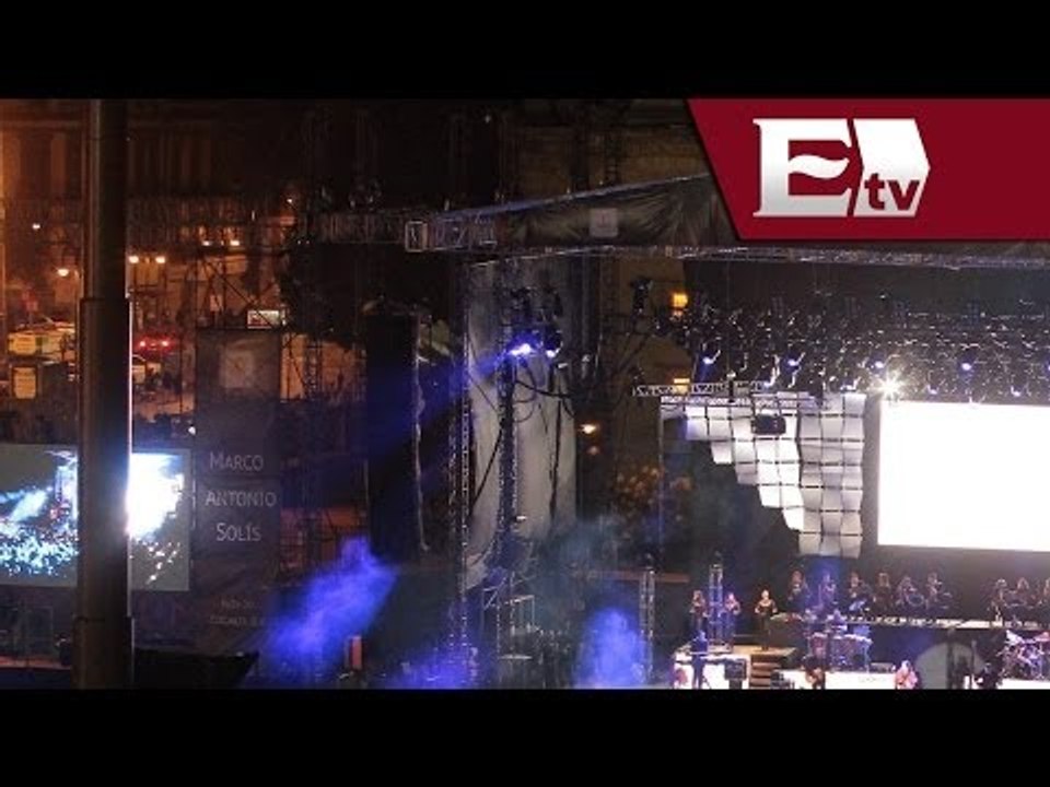 Marco Antonio Solís "El Buki" ofrece concierto gratuito en el Zócalo/ Función con Joanna Vegabiestro