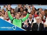 Manuel Neuer, el mejor guardameta del Mundial