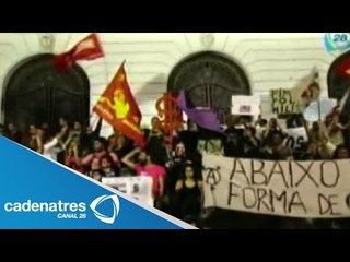 Nueva manifestación en Río de Janeiro por aprehensión de activistas durante el Mundial