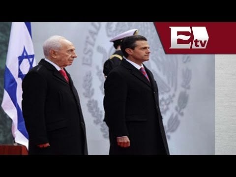 Enrique Peña Nieto recibe a Shimon Peres, Presidente de Israel / Titulares de la noche