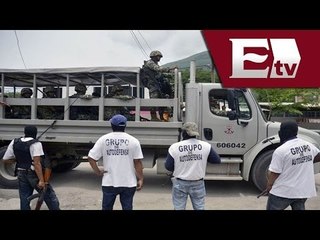 Autoridades no permitirán que avancen autodefensas en Michoacán/Nacional con Mario Carbonell