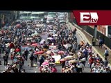 CNTE marcha durante 10 horas en la Ciudad de México / Jazmín Jalil