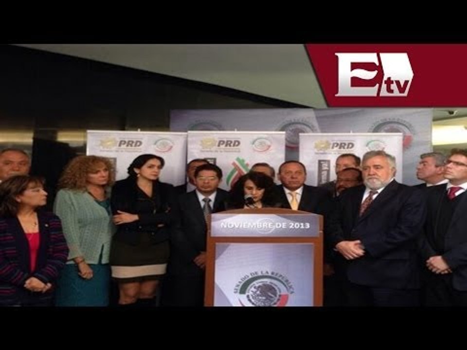 El PRD se sale del Pacto por México/ Excélsior Informa con Andrea Newman