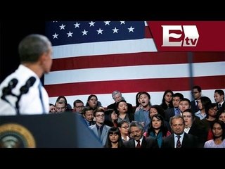 Obama es interrumpido durante un discurso por protestas de un jóven (Video) / Paola Barquet