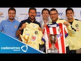 Listo el Atlético de Madrid para enfrentar al América; a Simeone le agrada El Chicharito Hernández