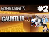 DISTRACTED BY MEOWS ft. Bam's Cat!!! - Minecraft Goldenleaf Gauntlet #2 - Funny Highlights