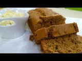 Cocinemos Juntos. Pan de dátiles con nueces y queso crema a la naranja. Postres faciles