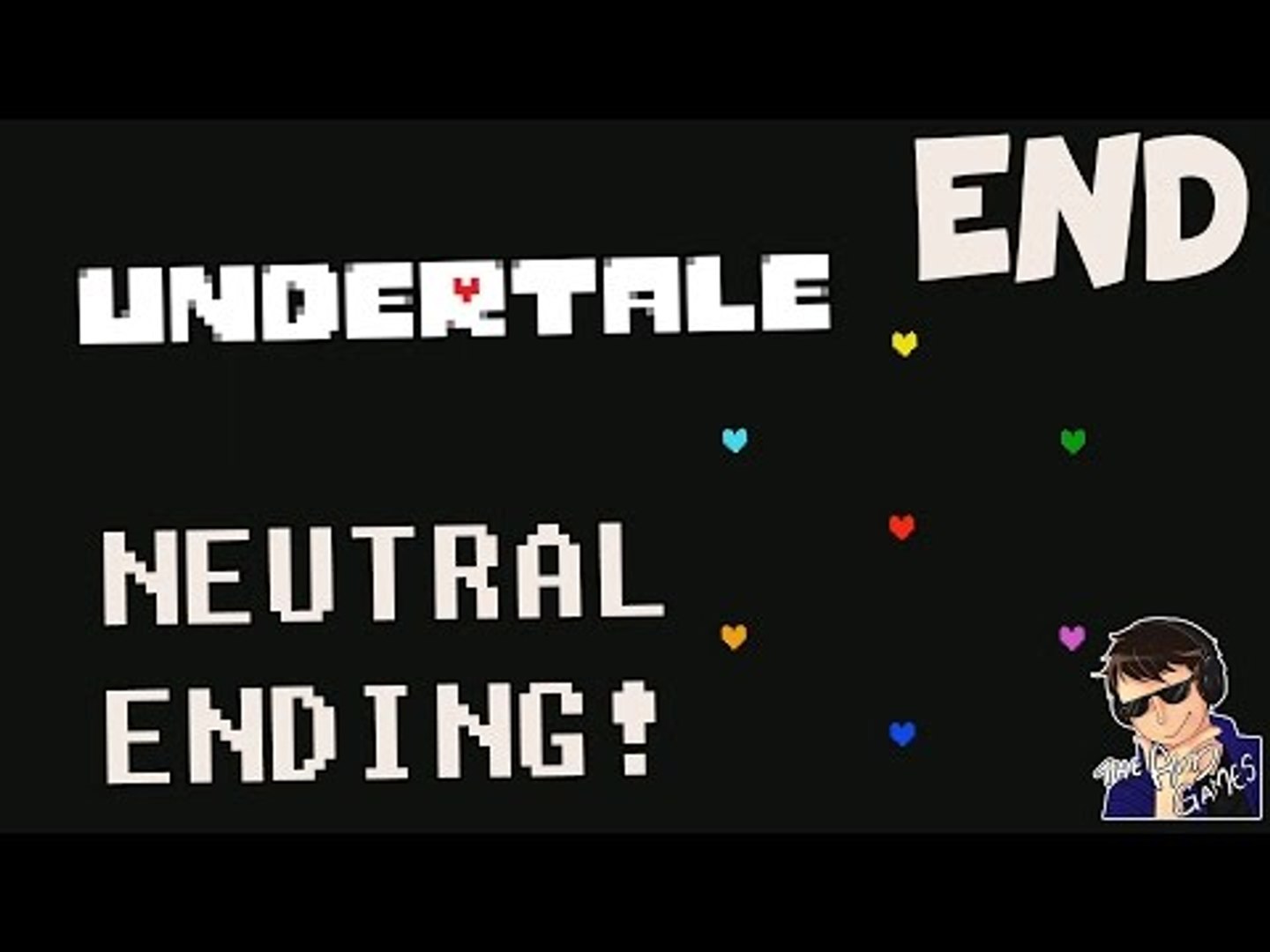 Undertale Gameplay - Let's Play - END - (Neutral Ending!) -  [Walkthrough/Playthrough], image size:1440x1080