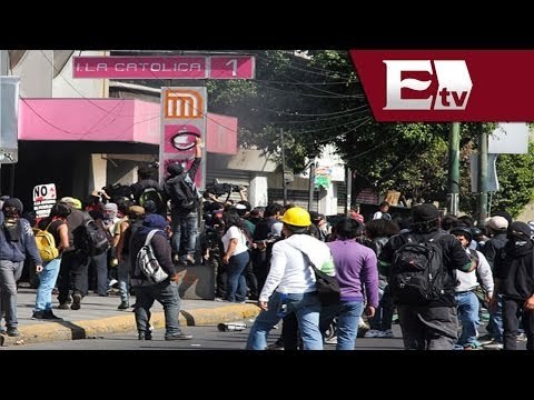 Confirman 14 detenciones por manifestaciones del 1 de diciembre; 10 libres / Vianey Esquinca