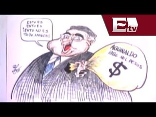 Cartún Pérez: Diputados reciben aguinaldo / Titulares con Vianey Esquinca