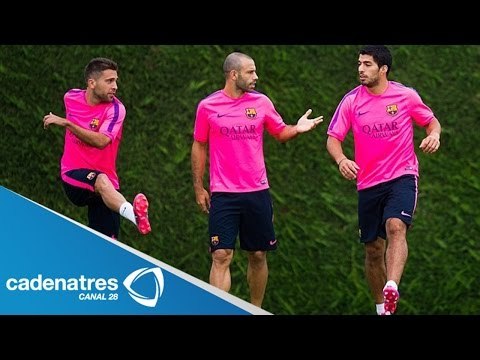Luis Enrique, DT de Barcelona, planea que Luis Suárez juegue en amistoso ante León