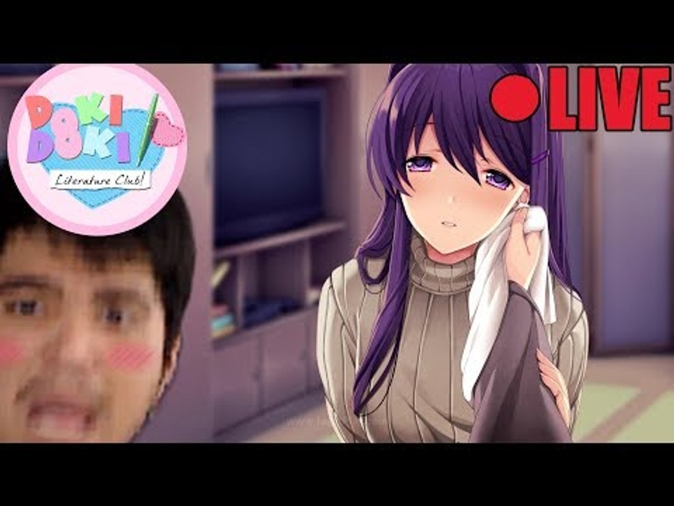 IT GETS WORSE!!! ;-; - Doki Doki Literature Club Act 2, 3 and Ending Blind Livestream - [ENG/MAL]
