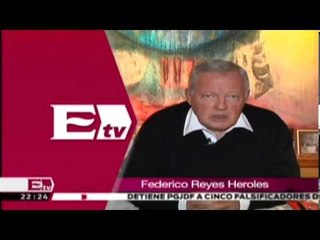 Federico Reyes Heroles dice.. comentario sobre tensión política  / Titulares de la noche