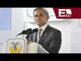 Miguel Ángel Mancera ofrece mensaje por primer año de Gobierno en el Distrito Federal