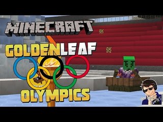 Minecraft Goldenleaf Olympics | Boat Race on ICE (I SUCK AT DRIVING!!!)