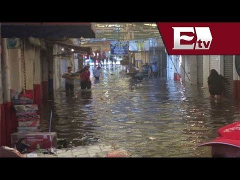 Desborda canal de aguas negras en Neza y Chimalhuacán / Excélsior Informa con Mariana H