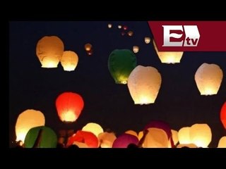 Festival de globos de papel en Hidalgo / Titulares con Vianey Esquinca