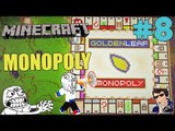 Minecraft Monopoly Gameplay - Let's Play #8 (My annoying voice!) - [60 FPS]