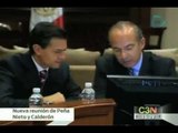 Sostiene Peña Nieto su séptimo encuentro de actividades con Felipe Calderón