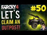 Far Cry 4 - Let's Claim an Outpost #50 - (Using 87 while riding on a QUADBIKE!!!)