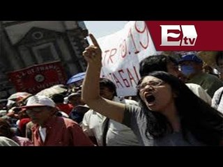 Morena instaló tiendas de campaña y carpas para evitar aprobación de la Reforma Energética