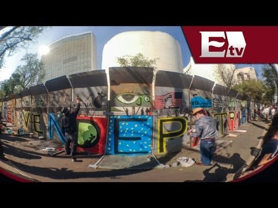 Retiran cerco del Senado de la República / Titulares con Vianey Esquinca