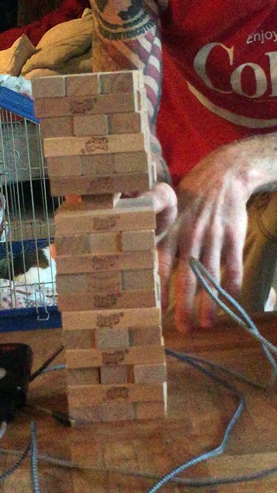 Amazing Jenga Skills
