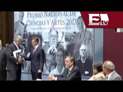 Premio Nacional de Ciencias y Artes 2013 en Palacio Nacional / Jazmín Jalil