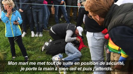 Ryder Cup: la spectatrice blessée à l'oeil saisit la justice