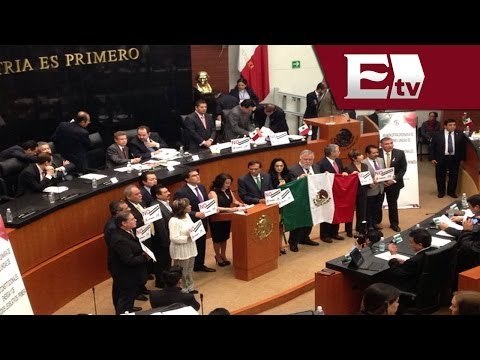 Crónica de la aprobación de la Reforma Energética en lo general y lo particular / Mariana y Kimberly