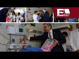 Mancera entregó juguetes en el Hospital Pediatrico Coyoacan / Comunidad con Yazmin Jalil