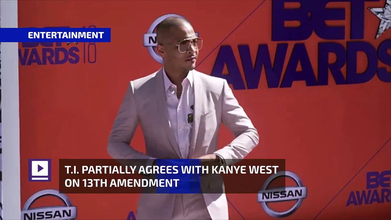 T.I. Partially Agrees With Kanye West on 13th Amendment