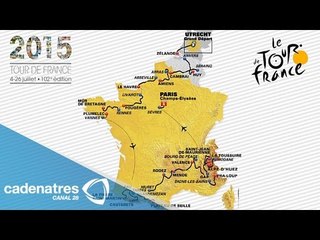 Presentan en París la ruta del Tour de Francia 2015