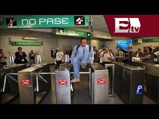 Toleran por hoy pase gratuito en el Metro / Rodrigo Pacheco