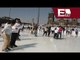 Mancera inaugura pista de hielo en el Zócalo capitalino / Titulares con Vianey Esquinca