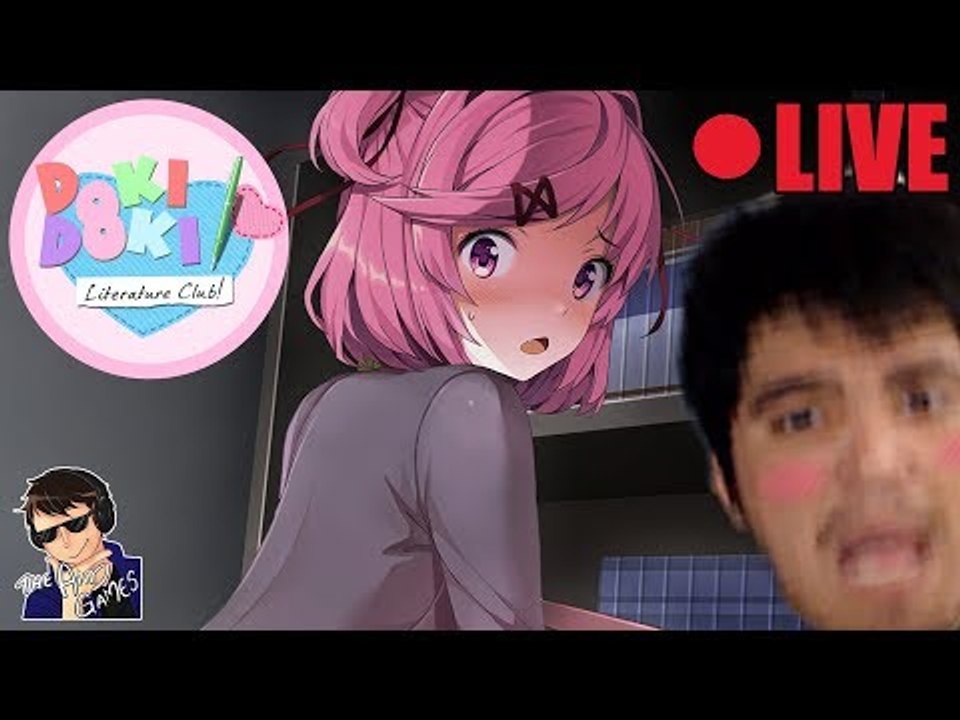 I'M GONNA REGRET THIS!!! ;-; - Doki Doki Literature Club Act 1 Blind Livestream - [ENG/MAL]