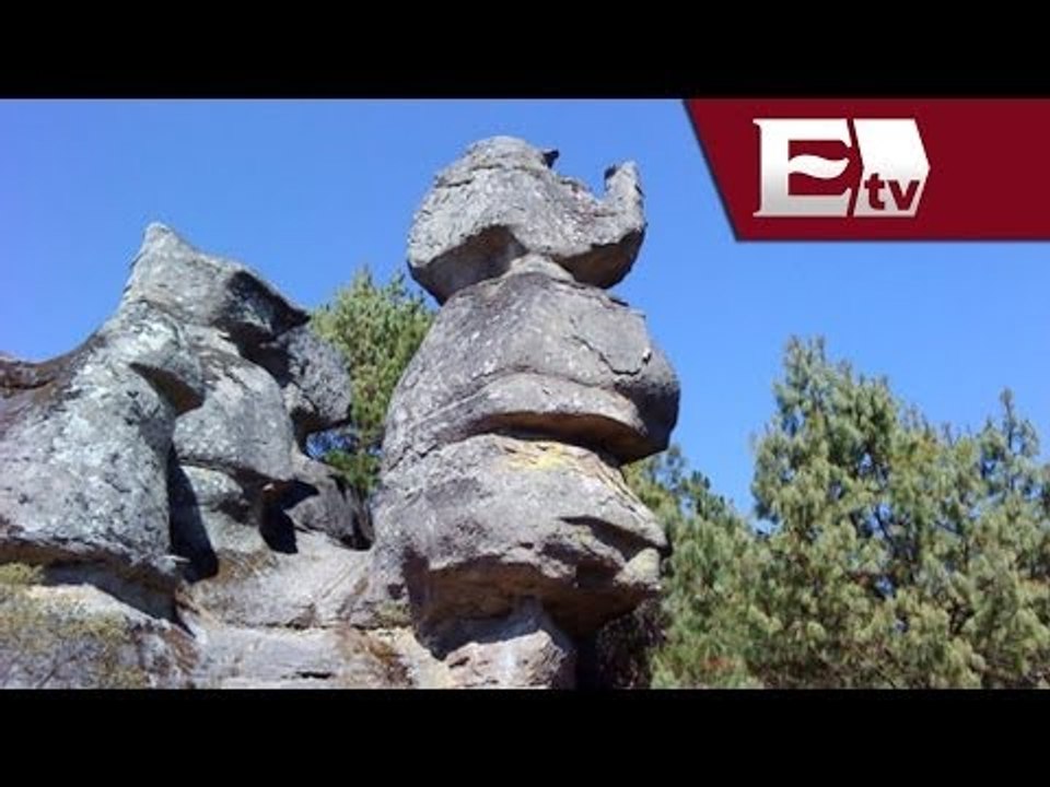 Exposición de figuras de piedra en Puebla / Val...