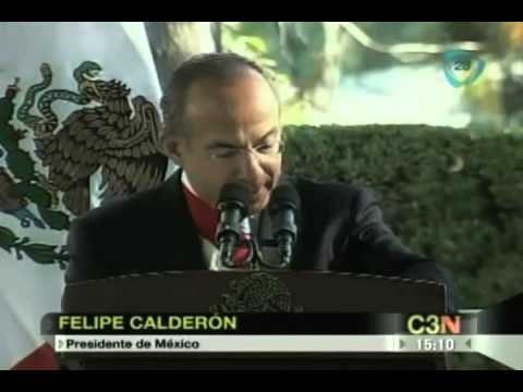 La historia habrá de juzgar y recordar a quienes lucharon por un México libre : Calderón