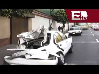 Cierran Constituyentes por aparatoso accidente / Titulares con Vianey Esquinca