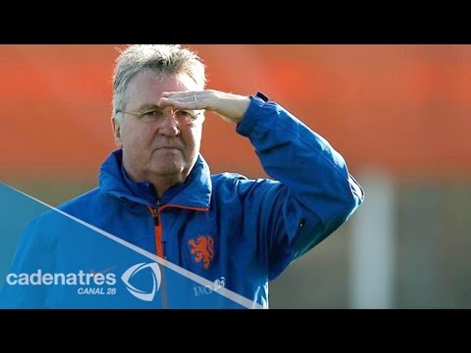 Guus Hiddink prevé un complicado partido contra México