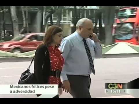 Mexicanos felices a pesar de la adversidad