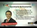 Secretarios de Medio Ambiente, Economía, Comunicaciones y Transportes, Educación Pública y Salud