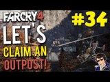 Far Cry 4 - Let's Claim an Outpost #34 - (Gyrocopter SMG attack!!!)