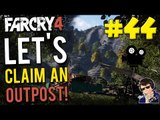 Far Cry 4 - Let's Claim an Outpost #44 - (Using the 87 shotgun while being SILENT?!)